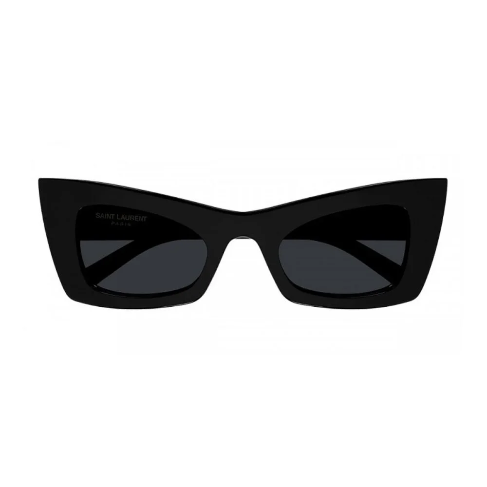 NEW SAINT LAURENT SUNGLASSES, CAT EYE BLACK WOMEN EYEWEAR SAINT LAURENT